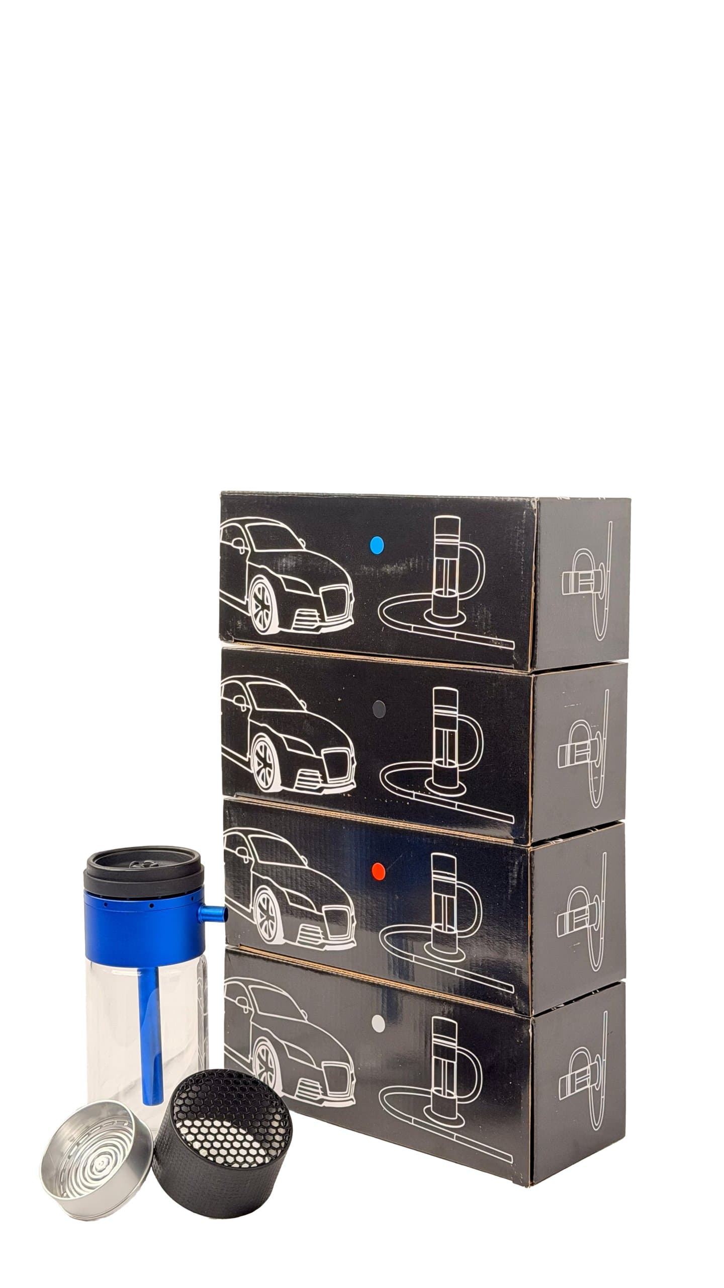 Taha Gold Portable Car Shisha