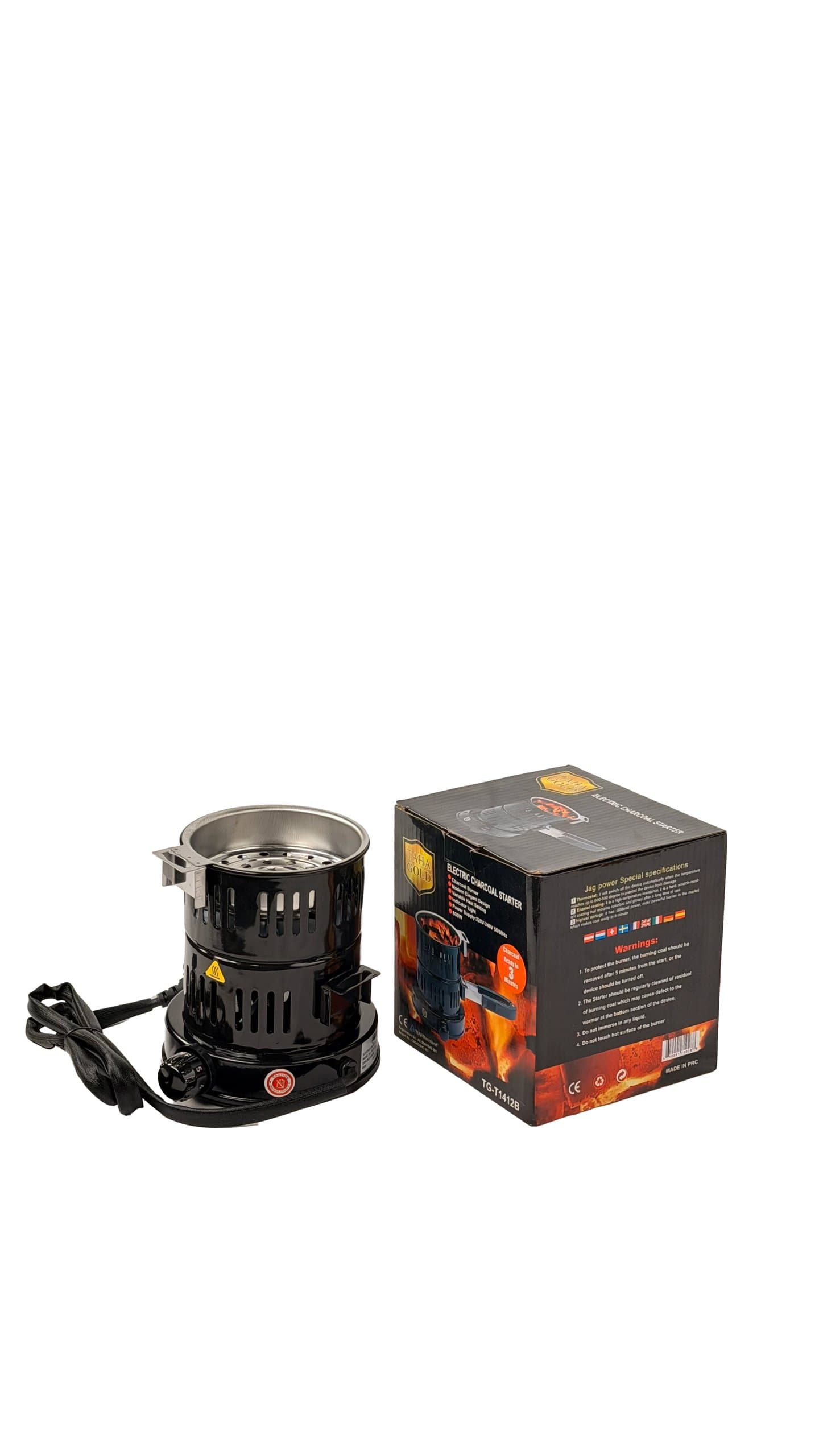 Taha Gold Electric Charcoal Heater TG-T1412B